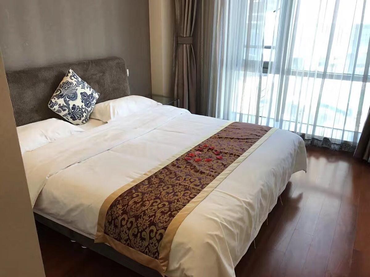Jiu Du Hui Serviced Apartment Peking Exterior foto