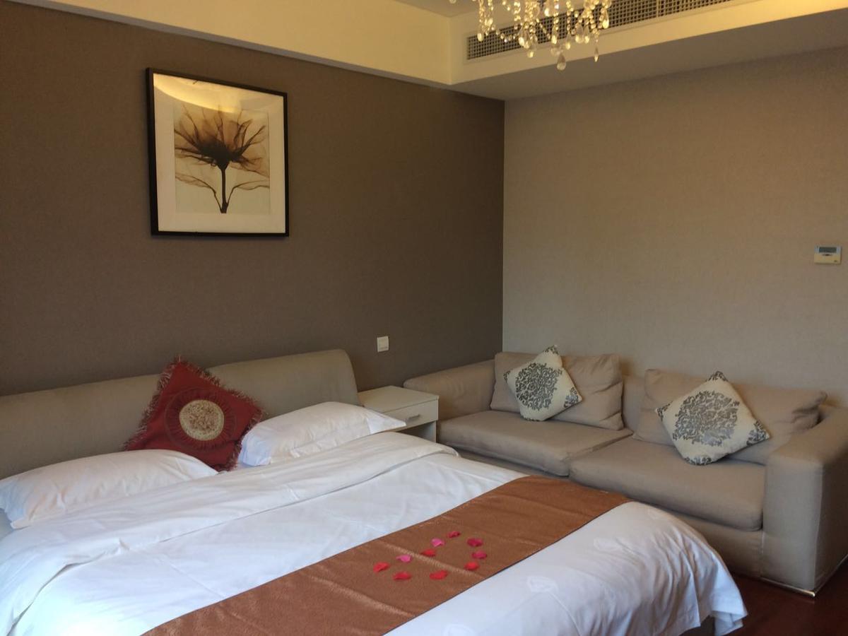 Jiu Du Hui Serviced Apartment Peking Exterior foto