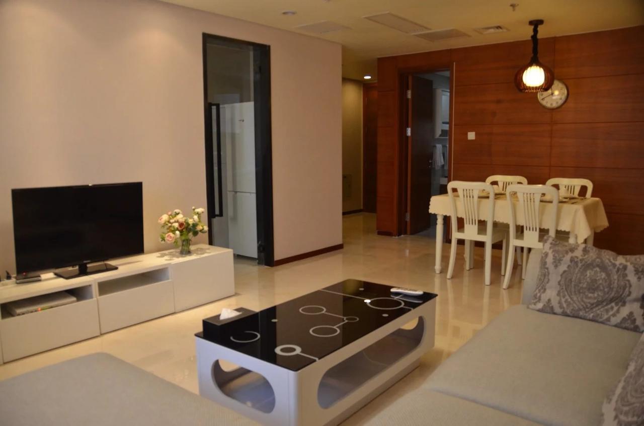 Jiu Du Hui Serviced Apartment Peking Exterior foto