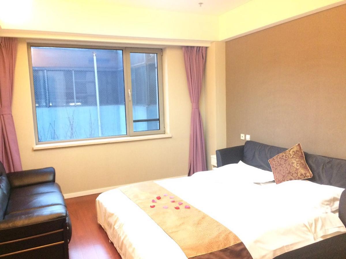 Jiu Du Hui Serviced Apartment Peking Exterior foto