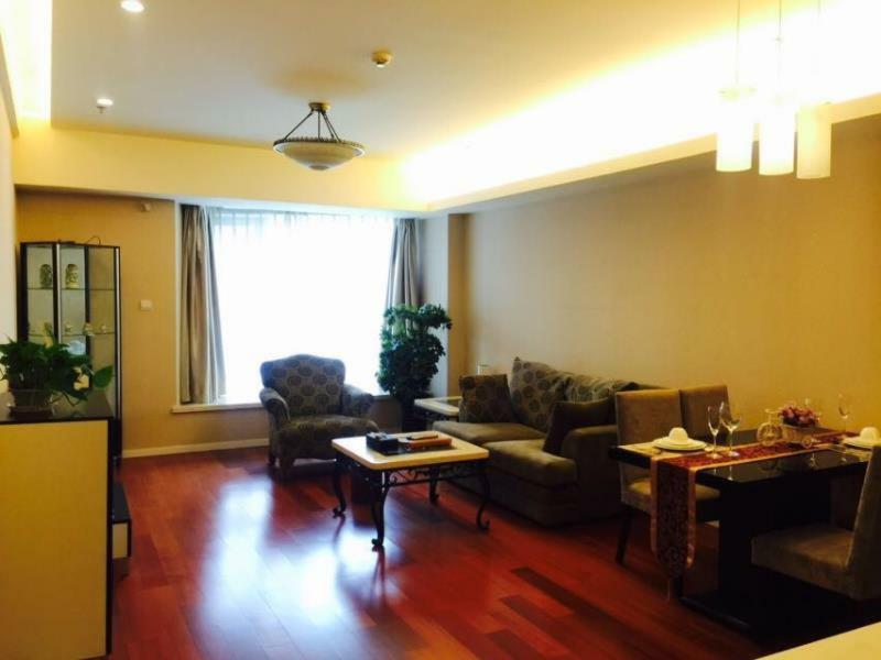 Jiu Du Hui Serviced Apartment Peking Exterior foto
