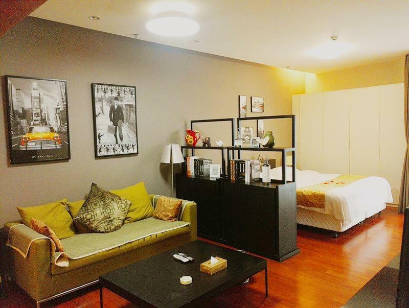 Jiu Du Hui Serviced Apartment Peking Exterior foto