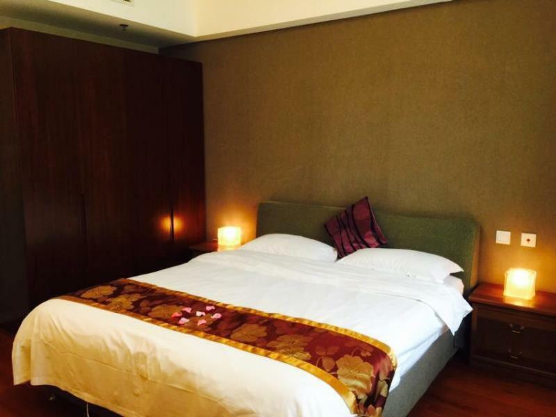 Jiu Du Hui Serviced Apartment Peking Exterior foto