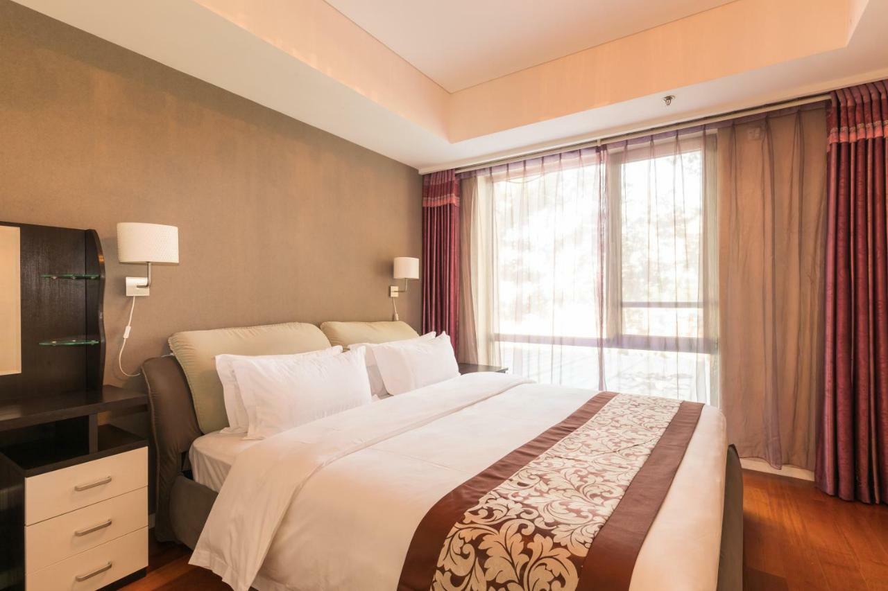 Jiu Du Hui Serviced Apartment Peking Exterior foto