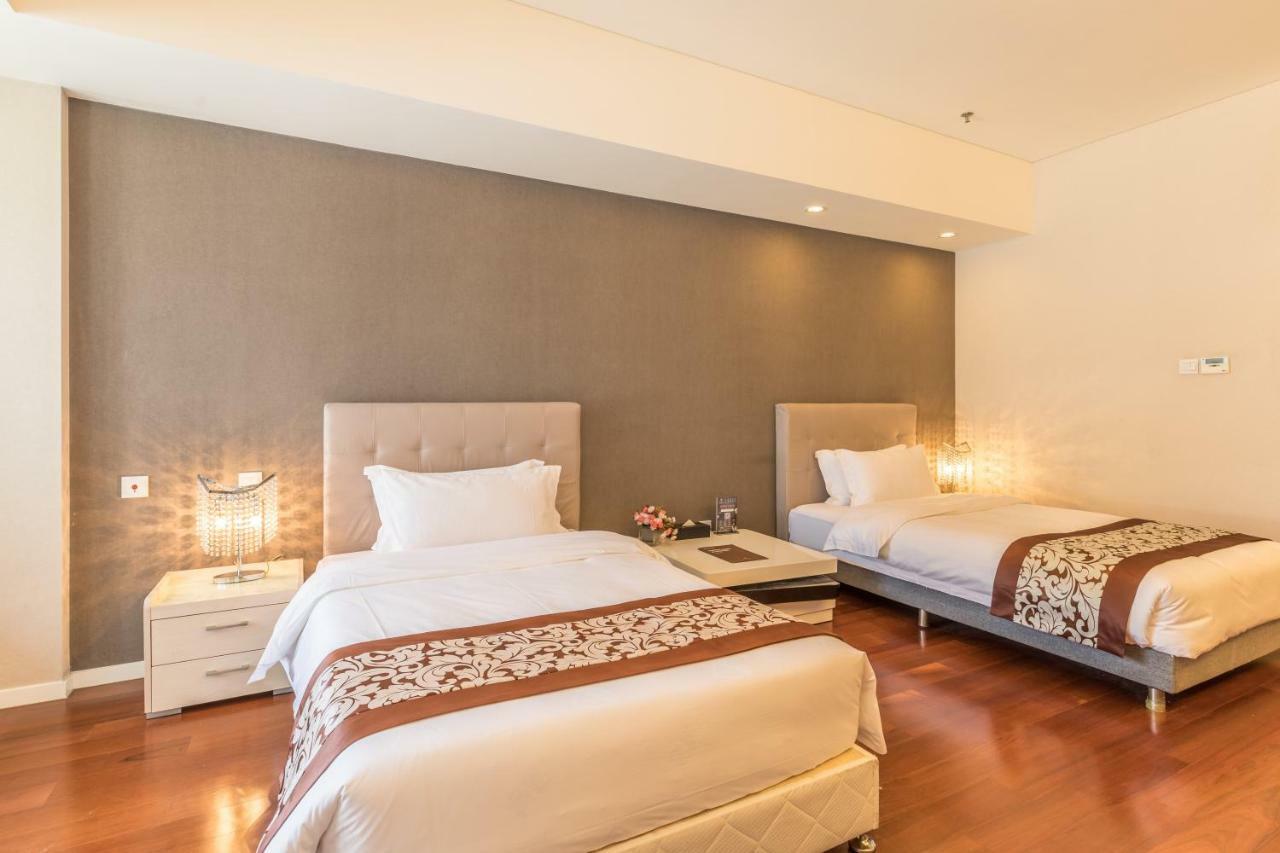 Jiu Du Hui Serviced Apartment Peking Exterior foto